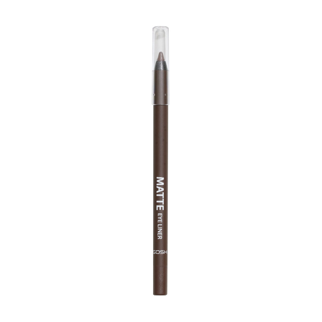 Матовий олівець для очей GOSH Matte Eye Liner 014 Chocolate Brown, 1.2 г