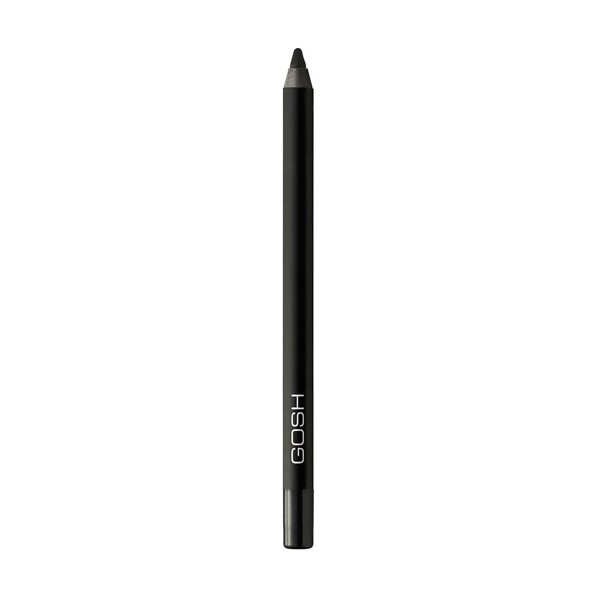Водостійкий олівець для очей GOSH Velvet Touch 022 Carbon Black, 1.2 г