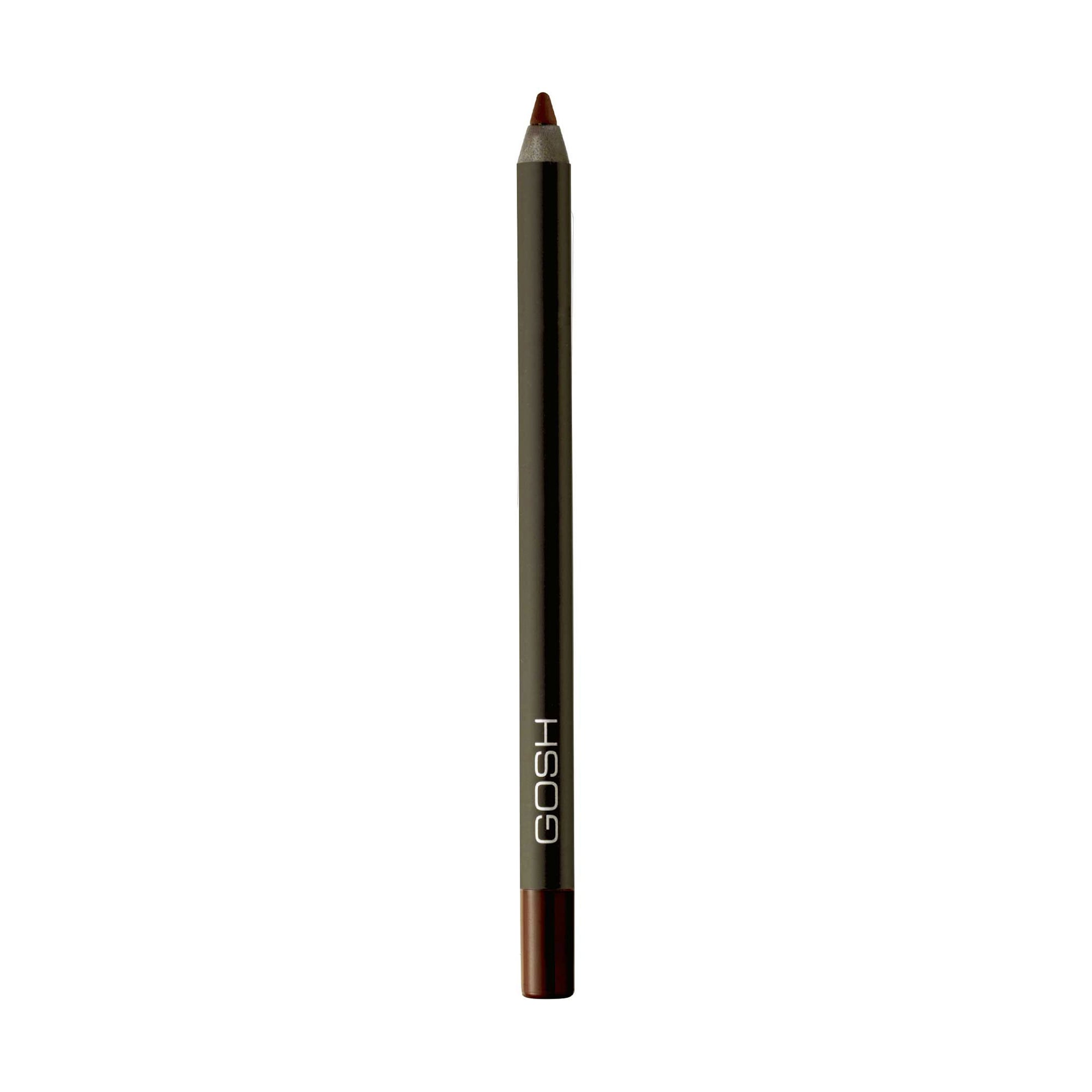 Водостійкий олівець для очей GOSH Velvet Touch Trully Brown, 1.2 г